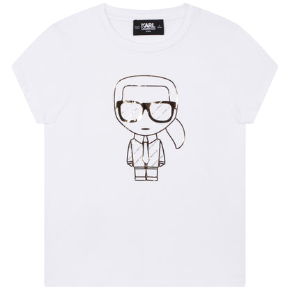 Karl Lagerfeld Kids Short Sleeves Tee-Shirt Style: Z15386